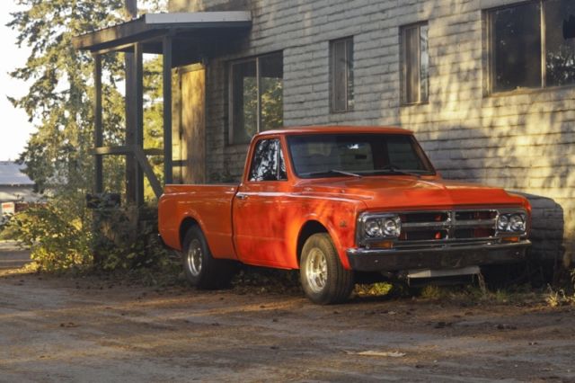 1967 Orange GMC C10 Truck Standard Cab Pickup