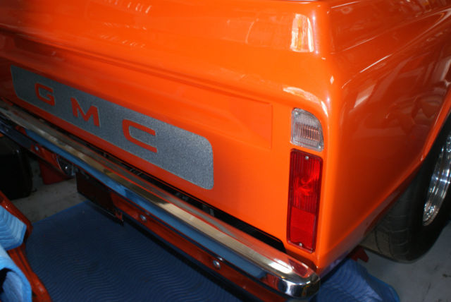 1967 Orange GMC C10 Truck Standard Cab Pickup