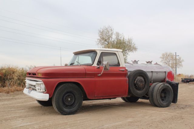 1965 Red GMC C15 Dually Pickup Truck