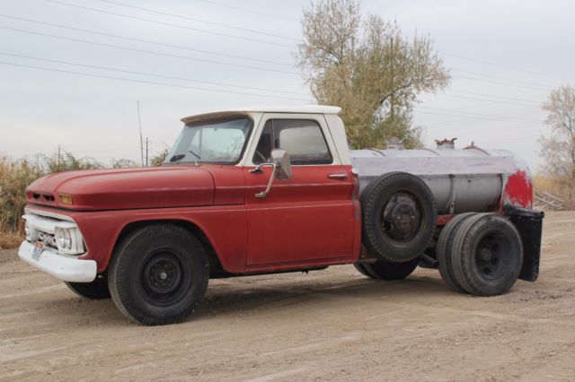 1965 Red GMC C15 Dually Pickup Truck