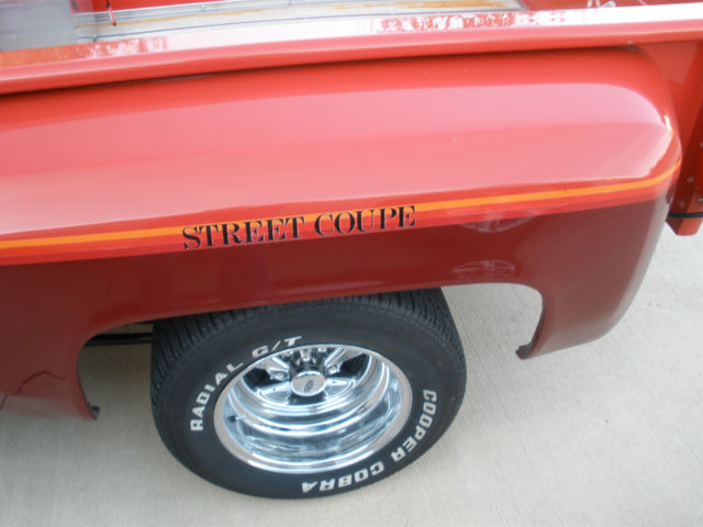 1979 Red and Burgendy GMC Sierra 1500 Step Side Pick up