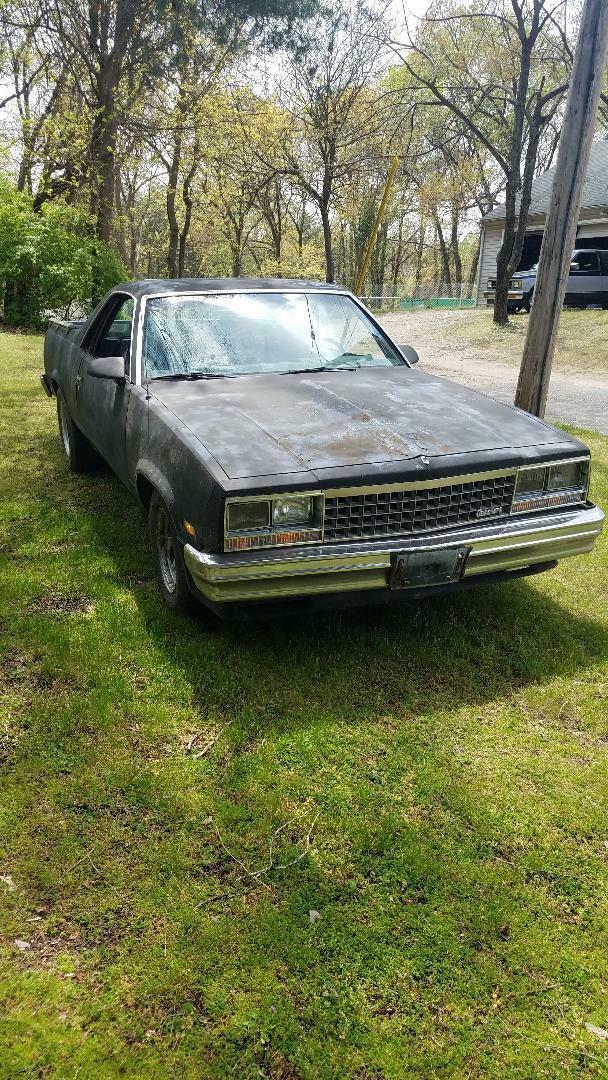 1986 Black GMC Caballero Cab & Chassis