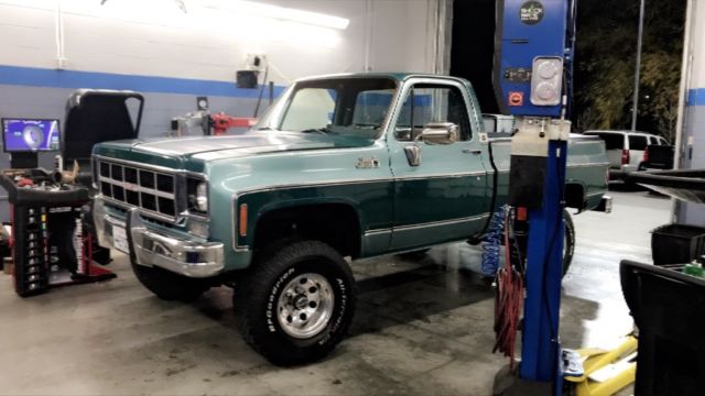 1978 Green GMC Sierra 1500 Standard Cab Pickup