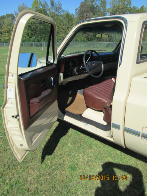 1985 Saddle Tan GMC Other Standard Cab Pickup