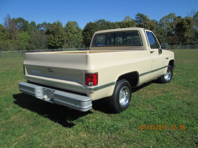 1985 Saddle Tan GMC Other Standard Cab Pickup
