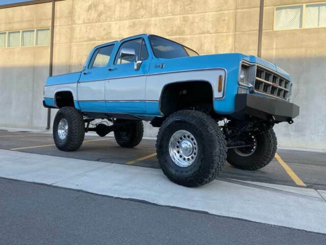 1978 Blue GMC Sierra 2500 Pickup Truck