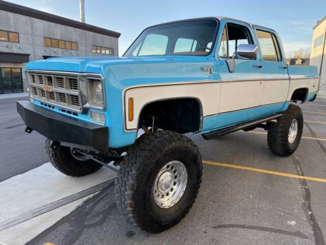 1978 Blue GMC Sierra 2500 Pickup Truck