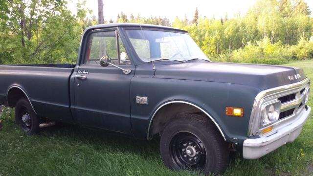 1972 Gray GMC Custom camper Standard Cab Pickup
