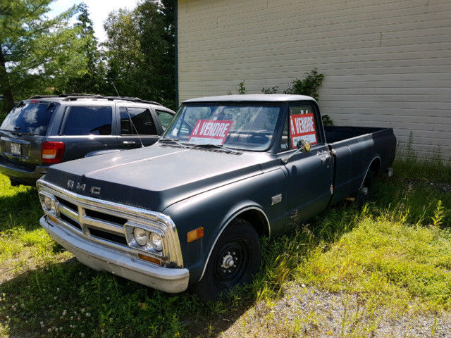 1972 Gray GMC Custom camper Standard Cab Pickup