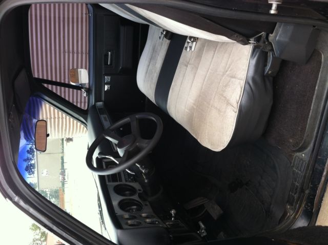 1983 Black/Silver 2 tone GMC Sierra 1500 Short Wide