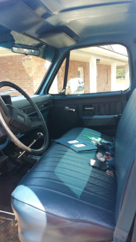 1986 Blue GMC Sierra 1500 Standard Cab Pickup