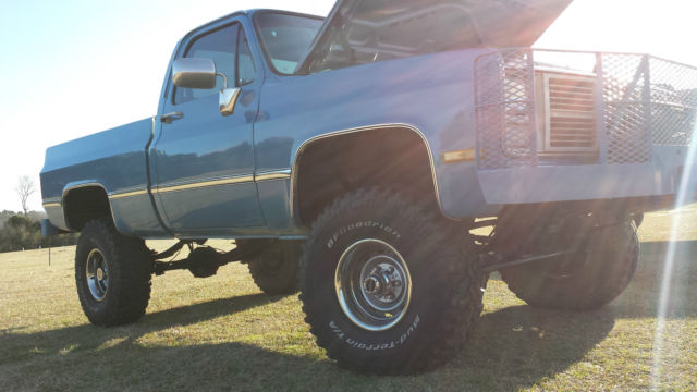1986 Blue GMC Sierra 1500 Standard Cab Pickup