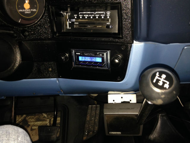 1986 Blue GMC Sierra 1500 Standard Cab Pickup