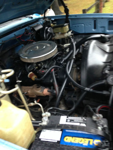 1986 Blue GMC Sierra 1500 Standard Cab Pickup