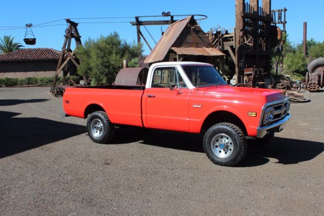 1972 Orange Chevrolet C/K Pickup 2500