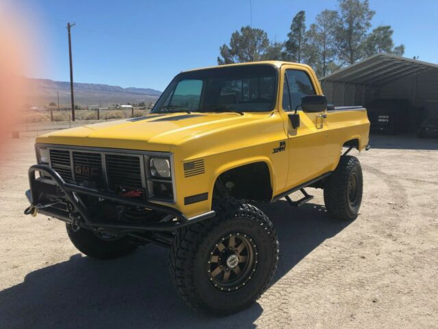 1973 Yellow GMC Jimmy SUV