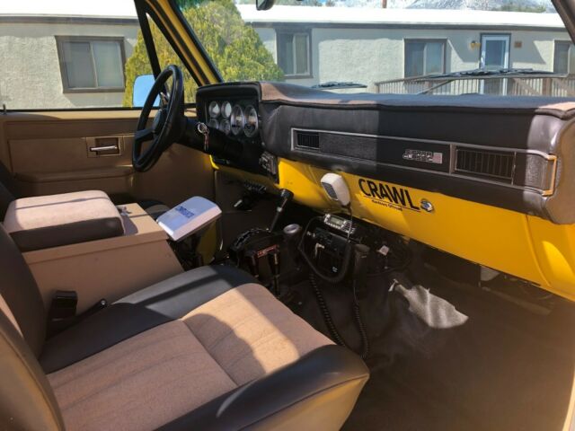1973 Yellow GMC Jimmy SUV