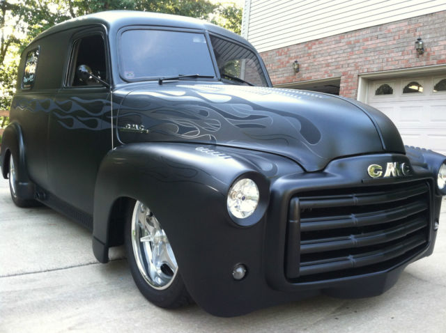 1950 Black GMC Panel truck Panel
