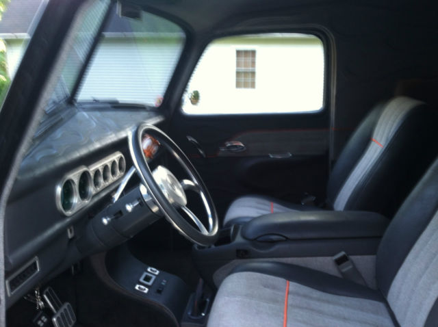 1950 Black GMC Panel truck Panel