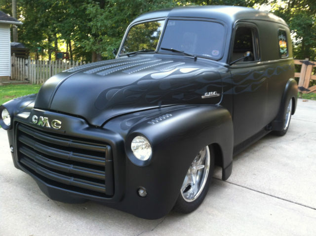 1950 Black GMC Panel truck Panel
