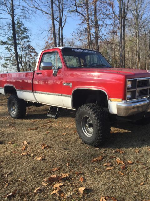 1984 red/white GMC Other Standard Cab Pickup