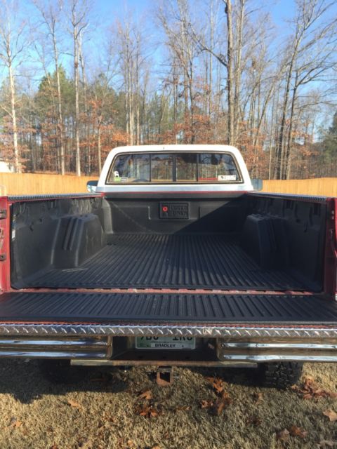 1984 red/white GMC Other Standard Cab Pickup