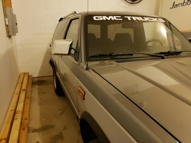 1987 Gray GMC Jimmy SUV