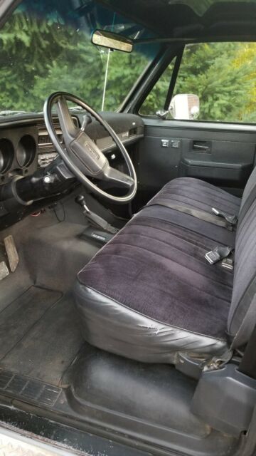 1985 Black GMC Sierra 1500 Standard Cab Pickup