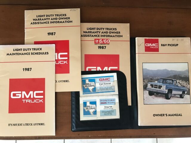 1987 Red GMC Sierra 1500 Truck