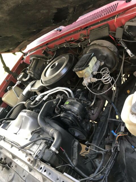 1987 Red GMC Sierra 1500 Truck