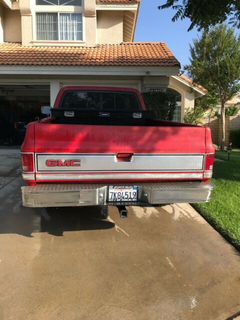 1987 Red GMC Sierra 1500 Truck