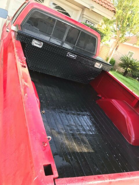 1987 Red GMC Sierra 1500 Truck