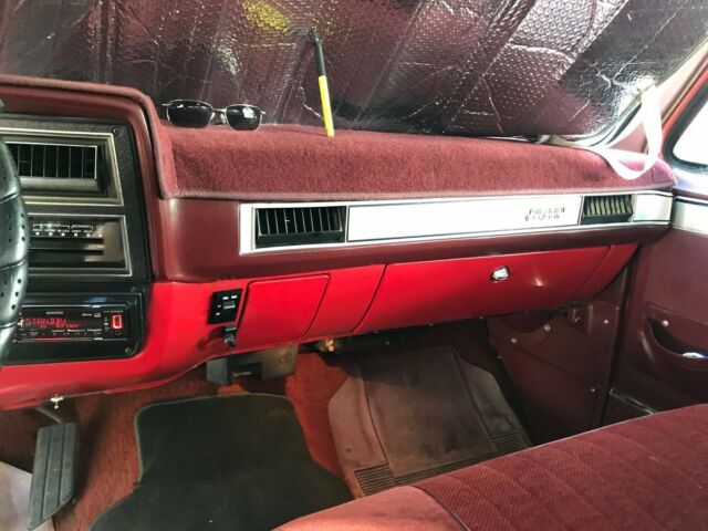 1987 Red GMC Sierra 1500 Truck
