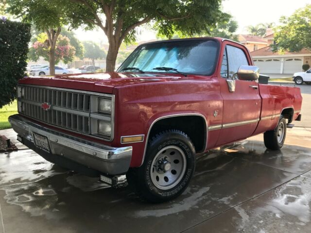 1987 Red GMC Sierra 1500 Truck