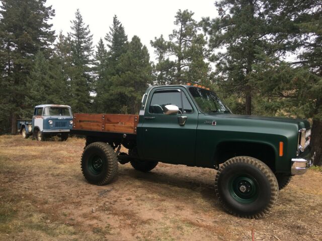 1976 Green GMC Sierra 1500 Standard Cab Pickup