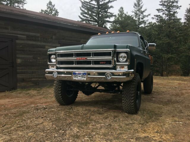 1976 Green GMC Sierra 1500 Standard Cab Pickup