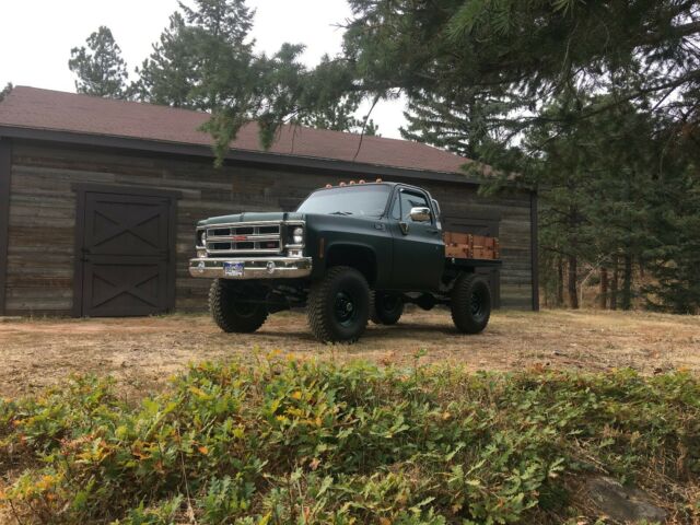 1976 Green GMC Sierra 1500 Standard Cab Pickup
