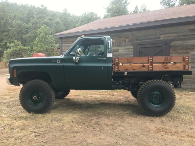 1976 Green GMC Sierra 1500 Standard Cab Pickup
