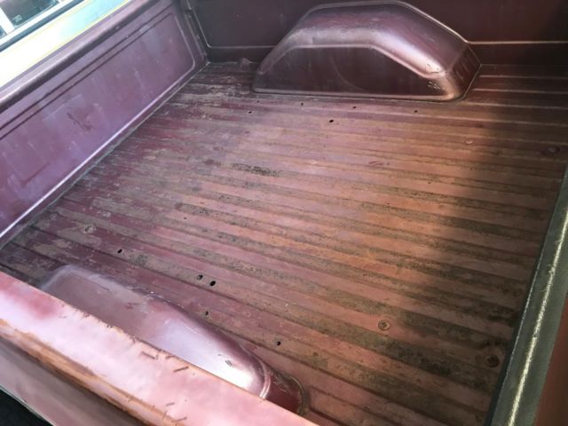 1977 Burgundy Chevrolet C-10 Standard Cab Pickup