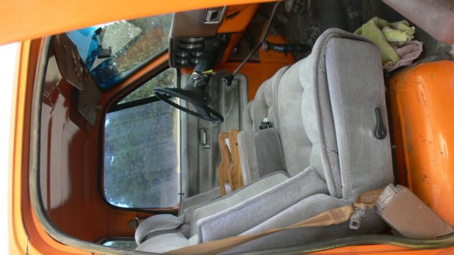 1976 Orange GMC Sierra 1500