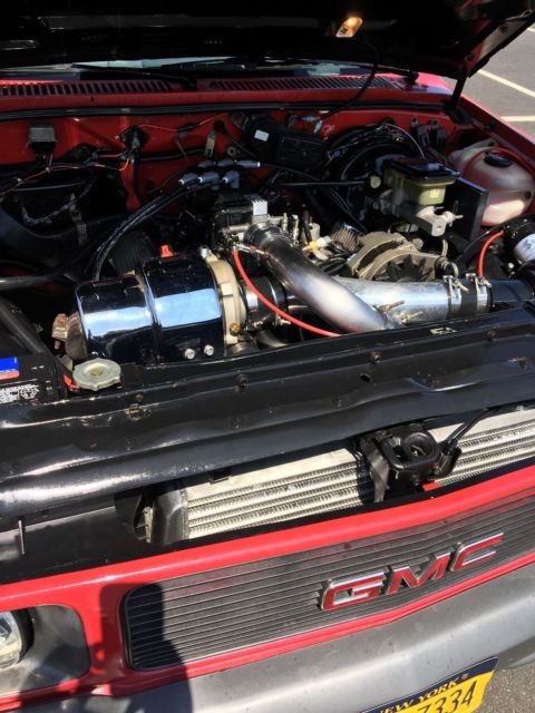 1992 RED Chevrolet S-10 PICKUP