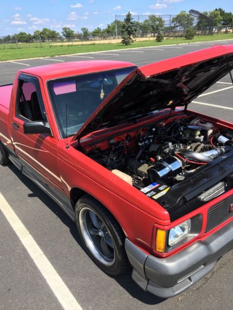 1992 RED Chevrolet S-10 PICKUP