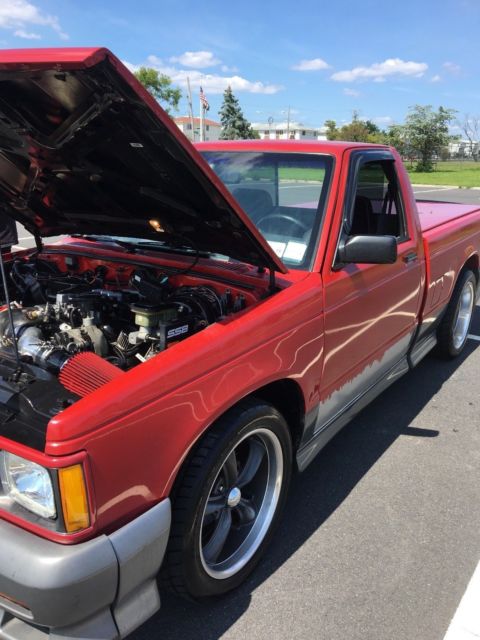 1992 RED Chevrolet S-10 PICKUP