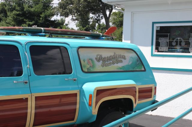 1988 Teal GMC C15/C1500 Suburban SUV