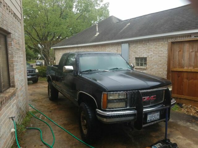 1993 Black GMC Sierra 1500 Extended Cab Pickup