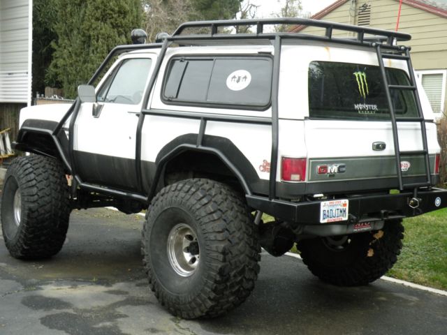 1986 White Chevrolet Blazer GMC JIMMY K5
