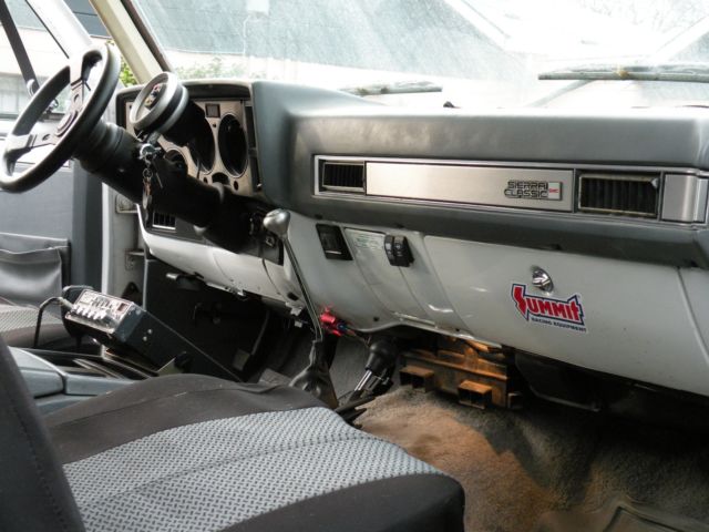 1986 White Chevrolet Blazer GMC JIMMY K5