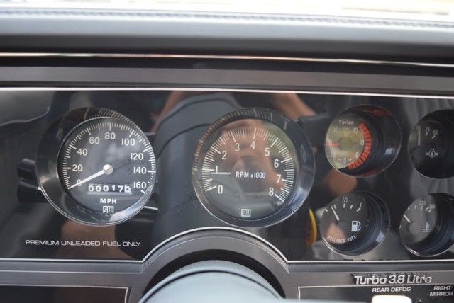 1987 Black Buick Grand National Coupe