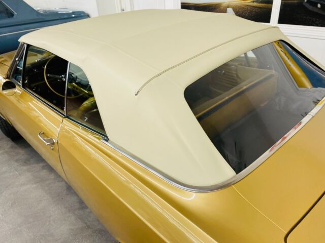 1967 Gold Chevrolet Chevelle Convertible