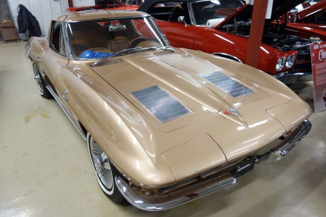 1963 Gold Chevrolet Corvette 2 Door